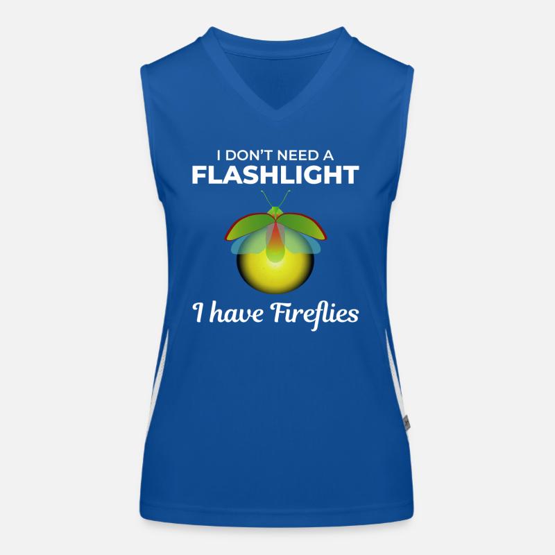 Lucioles Firefly Lightning Bug Insect Collector Débardeur respirant contrasté Femme