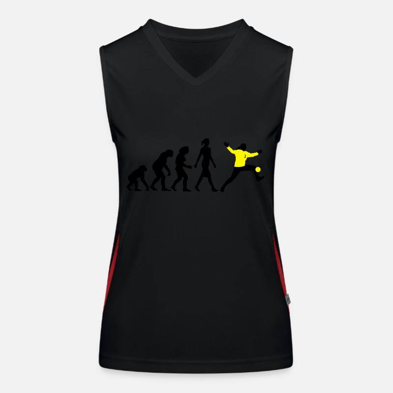 Evolution Handball Torhueterin Funktionelles Kontrast-Tank Top für Frauen