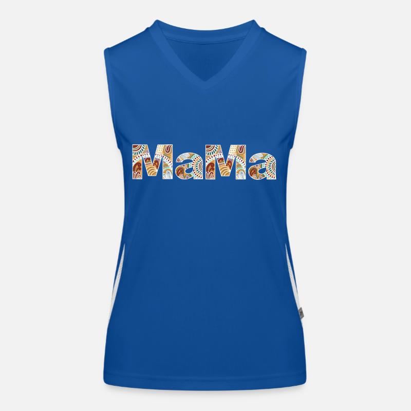 Mandala Mama Women's Functional Contrast Tank Top