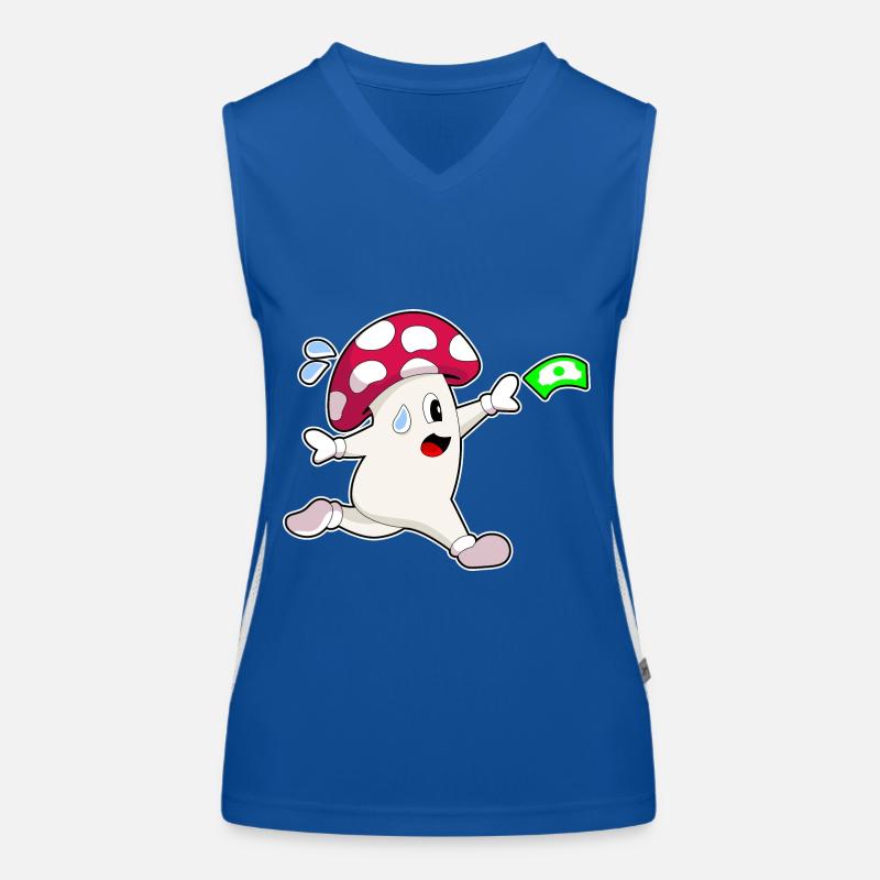 Champignon Jogger Jogging Débardeur respirant contrasté Femme