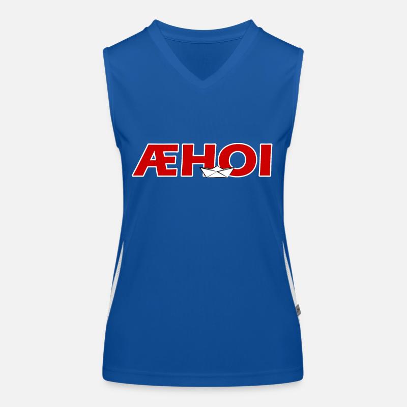 skip AEHOI Funktionelles Kontrast-Tank Top für Frauen