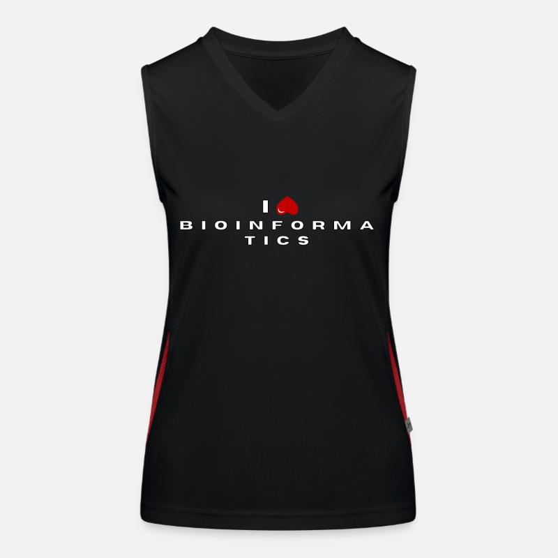 I hate Bioinformatics Women's Functional Contrast Tank Top