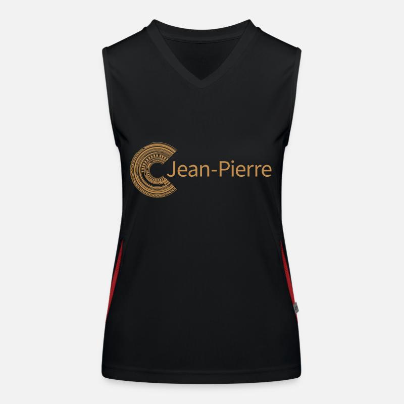Pour Jean Pierre Débardeur respirant contrasté Femme