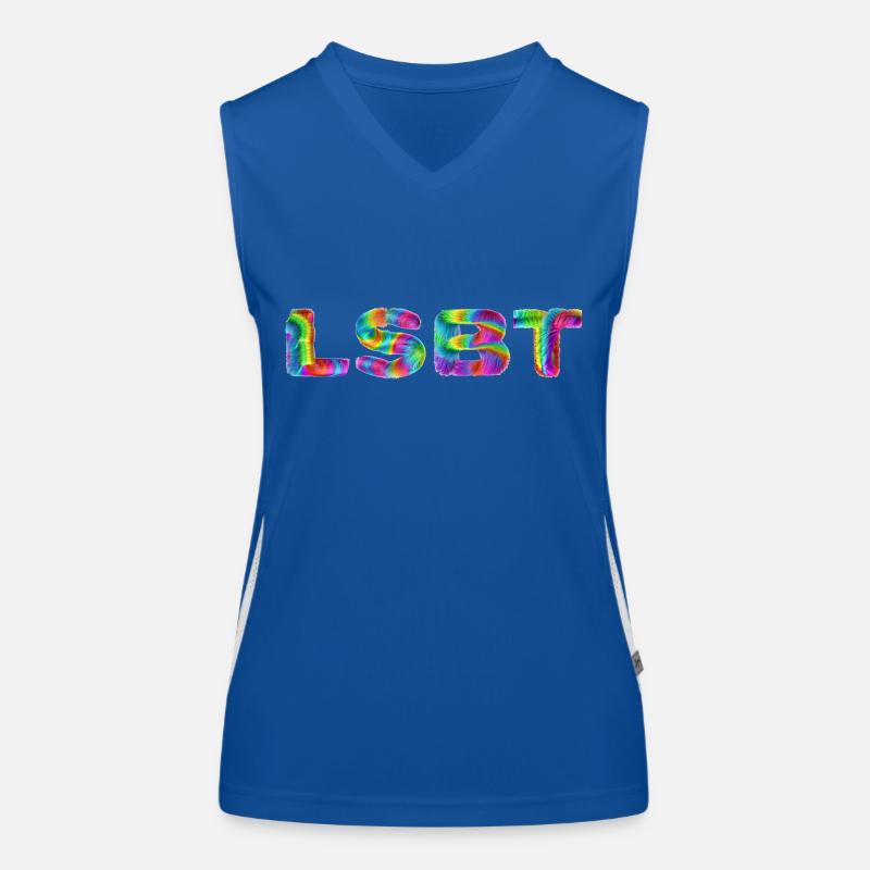 LSBT Funktionelles Kontrast-Tank Top für Frauen