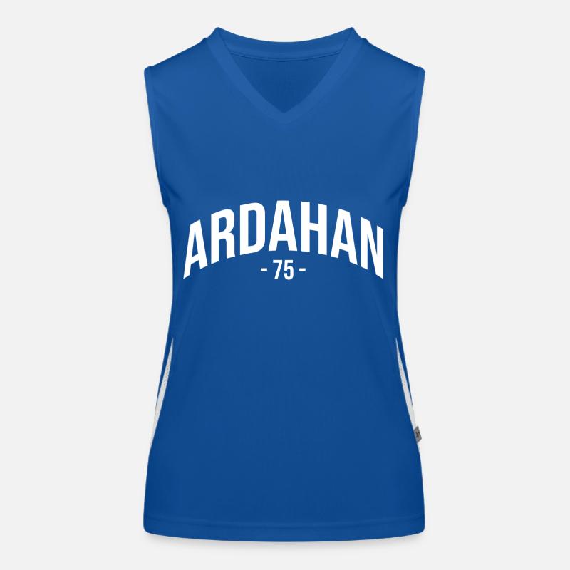 Ardahan 75 Turkey Turkiye Gift Ardahanli TR Women's Functional Contrast Tank Top