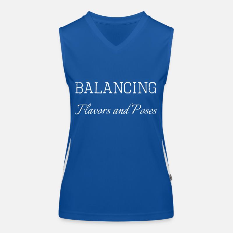 Food Enthusiasts Fun Gift Acrobalance Present Idea Women's Functional Contrast Tank Top