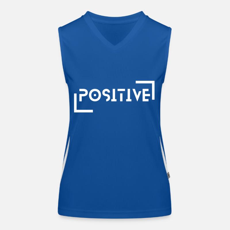 Ondes positives Débardeur respirant contrasté Femme