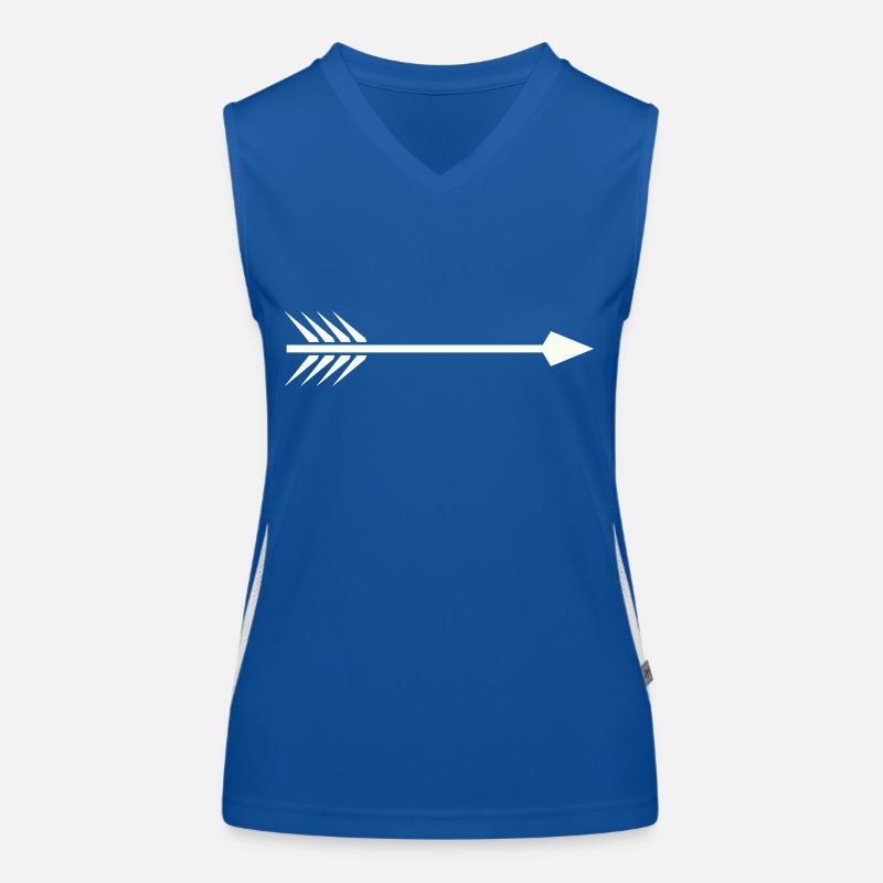 Flèche Débardeur respirant contrasté Femme