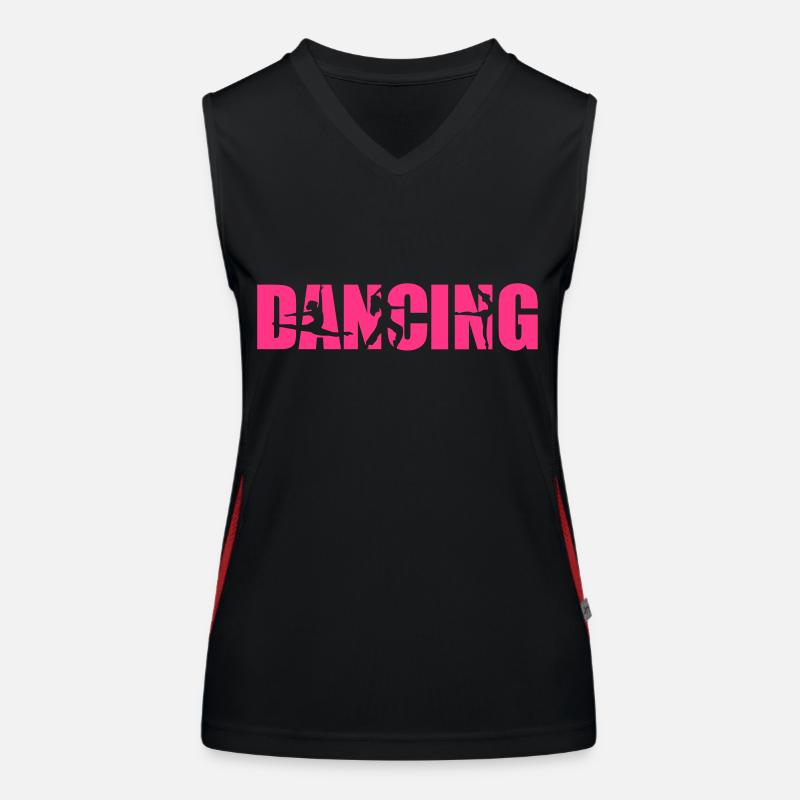 Tanzen Funktionelles Kontrast-Tank Top für Frauen