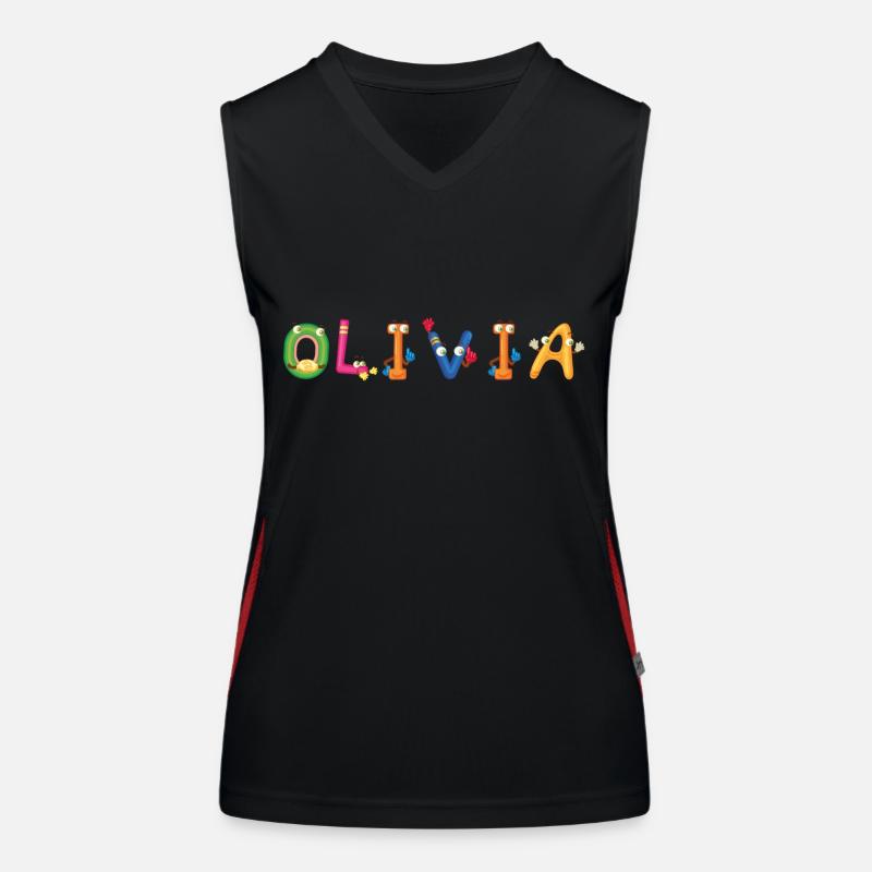 Olivia Funktionelles Kontrast-Tank Top für Frauen