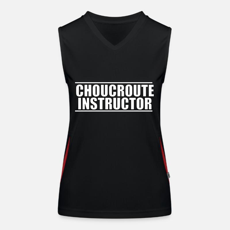 Sauerkraut instructor Women's Functional Contrast Tank Top
