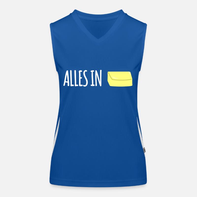 Everything in butter Women's Functional Contrast Tank Top