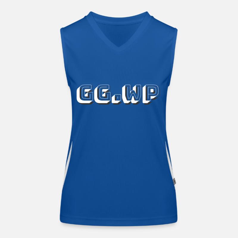 GG.WP | good game well played Women's Functional Contrast Tank Top