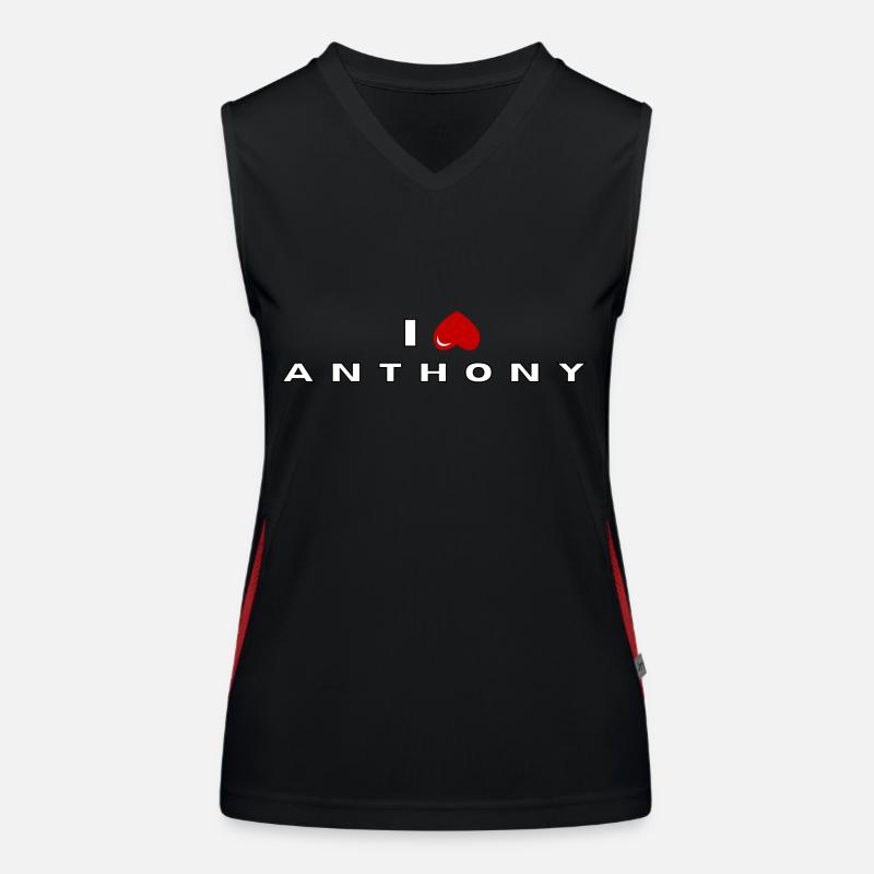 I hate Anthony Women's Functional Contrast Tank Top