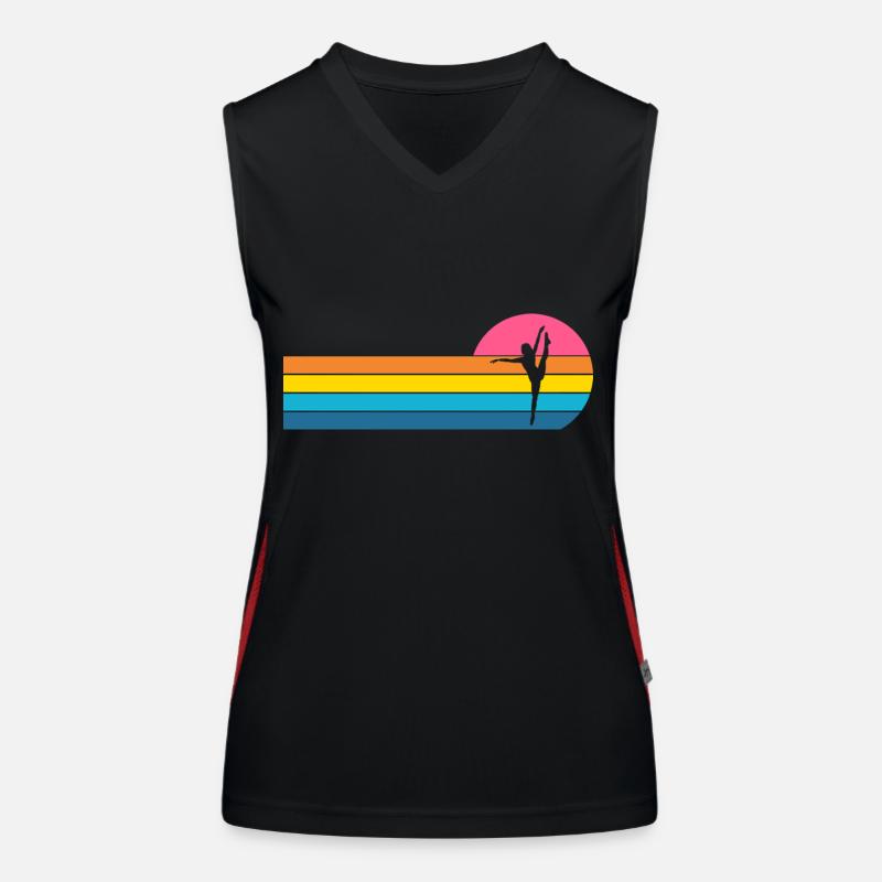 Ballerina Ballet Women's Functional Contrast Tank Top