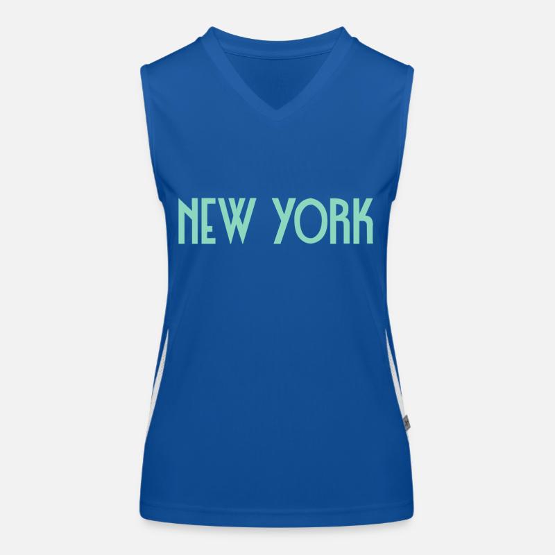 New York Débardeur respirant contrasté Femme