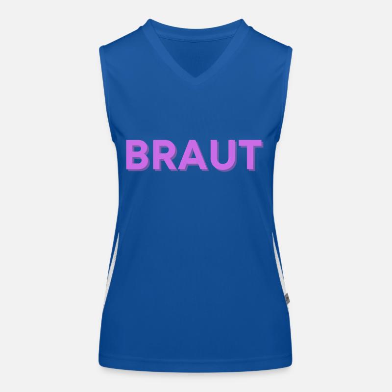 Braut 01 Funktionelles Kontrast-Tank Top für Frauen