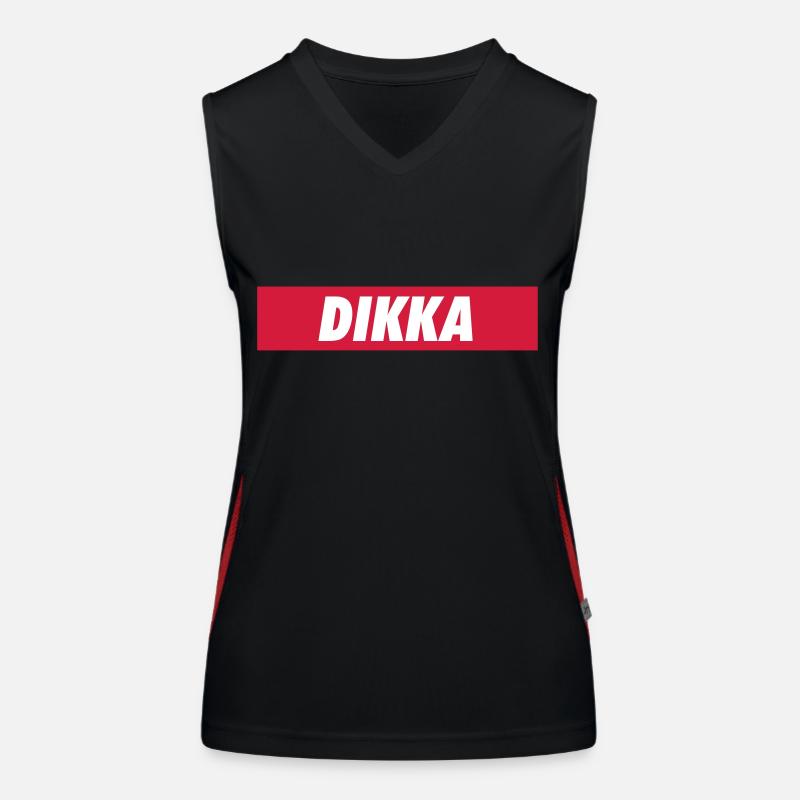 Dikka Débardeur respirant contrasté Femme