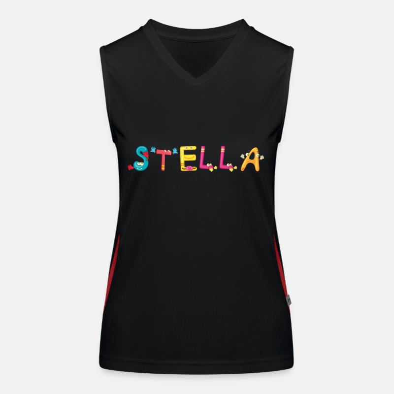 Stella Funktionelles Kontrast-Tank Top für Frauen