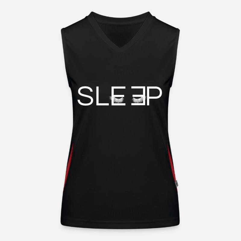 dormir original Débardeur respirant contrasté Femme