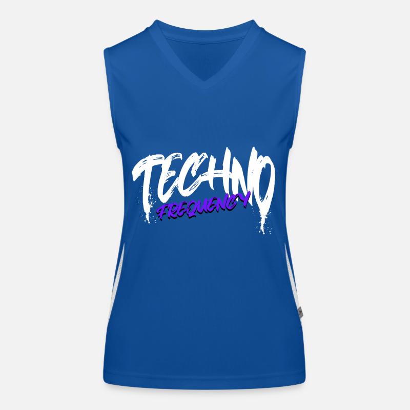 Techno Débardeur respirant contrasté Femme