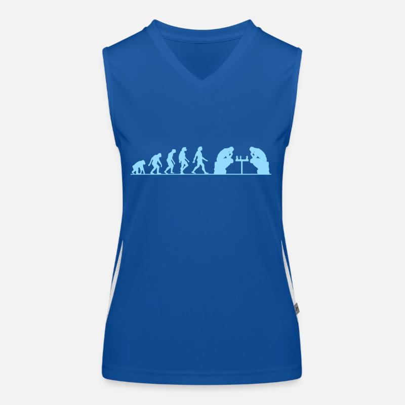 Evolution échec Débardeur respirant contrasté Femme