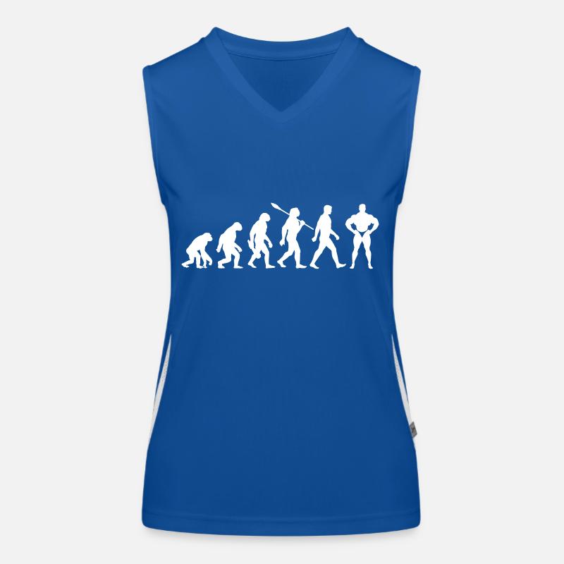 Evolution Bodybuilding Kraftsport Funktionelles Kontrast-Tank Top für Frauen