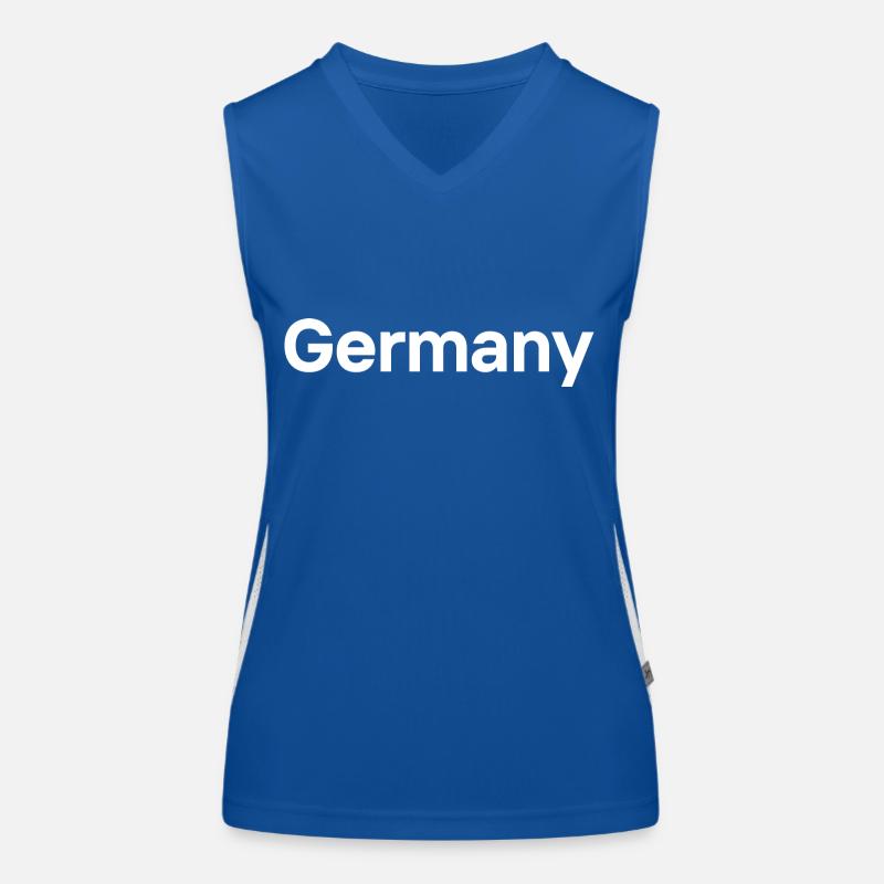 Deutschland Funktionelles Kontrast-Tank Top für Frauen
