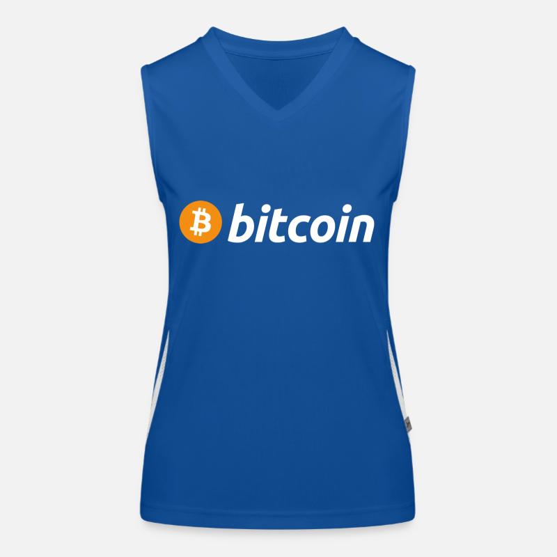 Bitcoin Débardeur respirant contrasté Femme