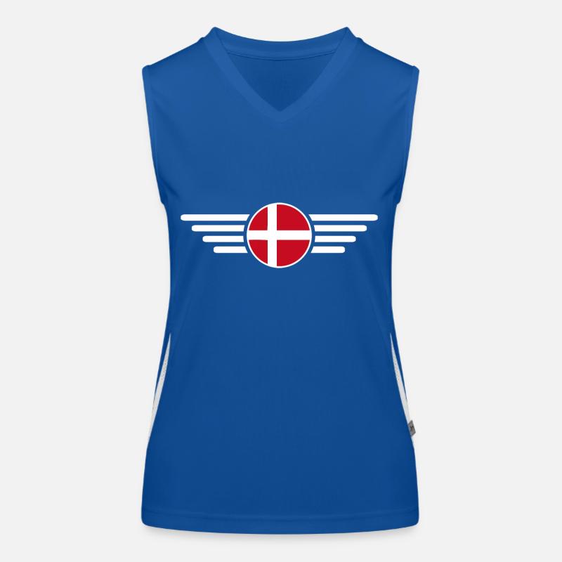 Danemark T-shirt Hygge Débardeur respirant contrasté Femme