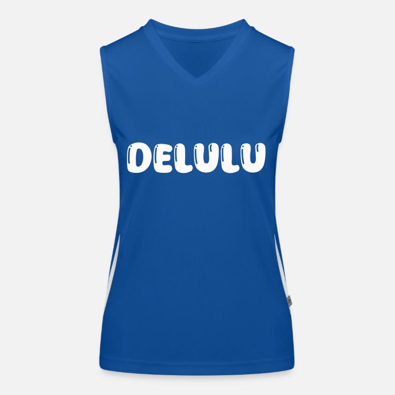 delulu Funktionelles Kontrast-Tank Top für Frauen