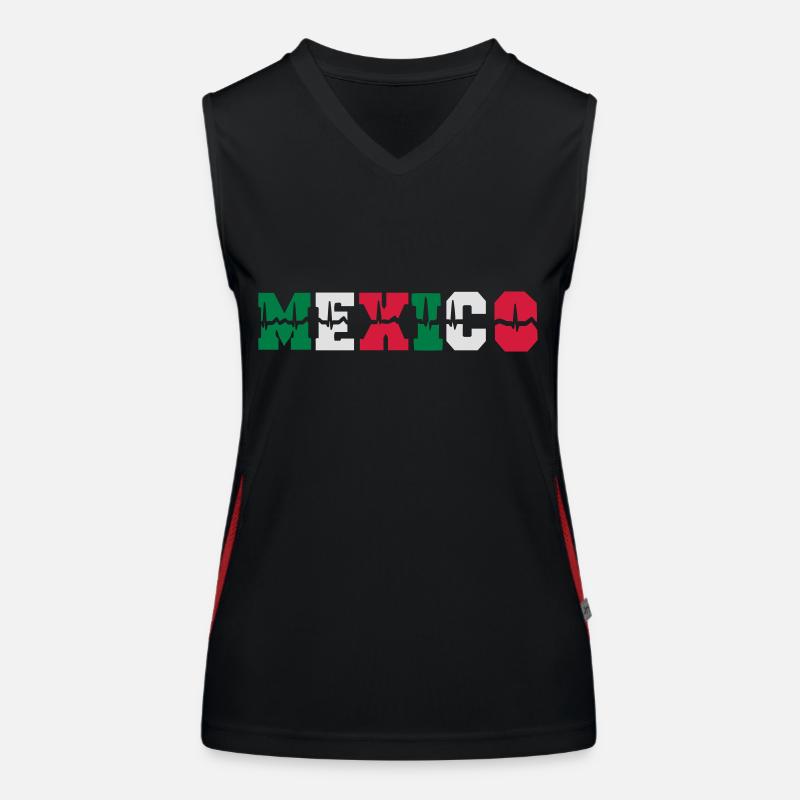 Mexico Women's Functional Contrast Tank Top