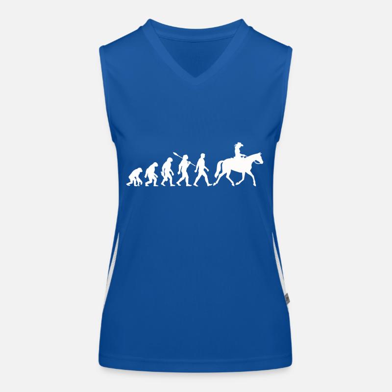 Evolution - Équitation - Équitation Western Débardeur respirant contrasté Femme
