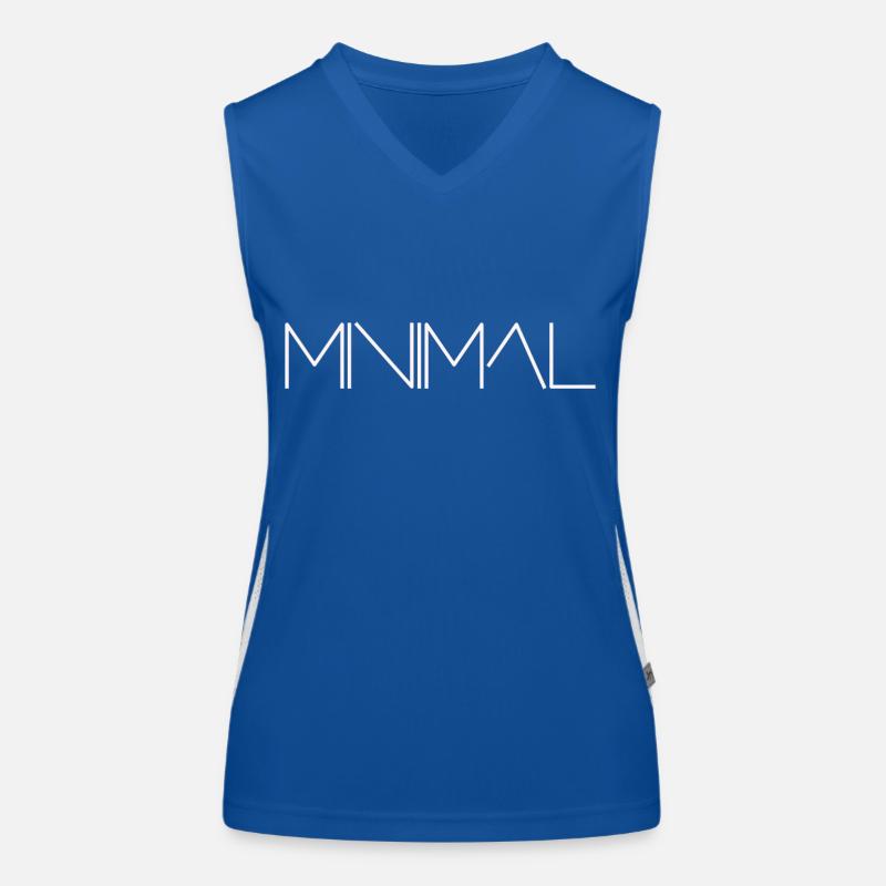 minimal Funktionelles Kontrast-Tank Top für Frauen