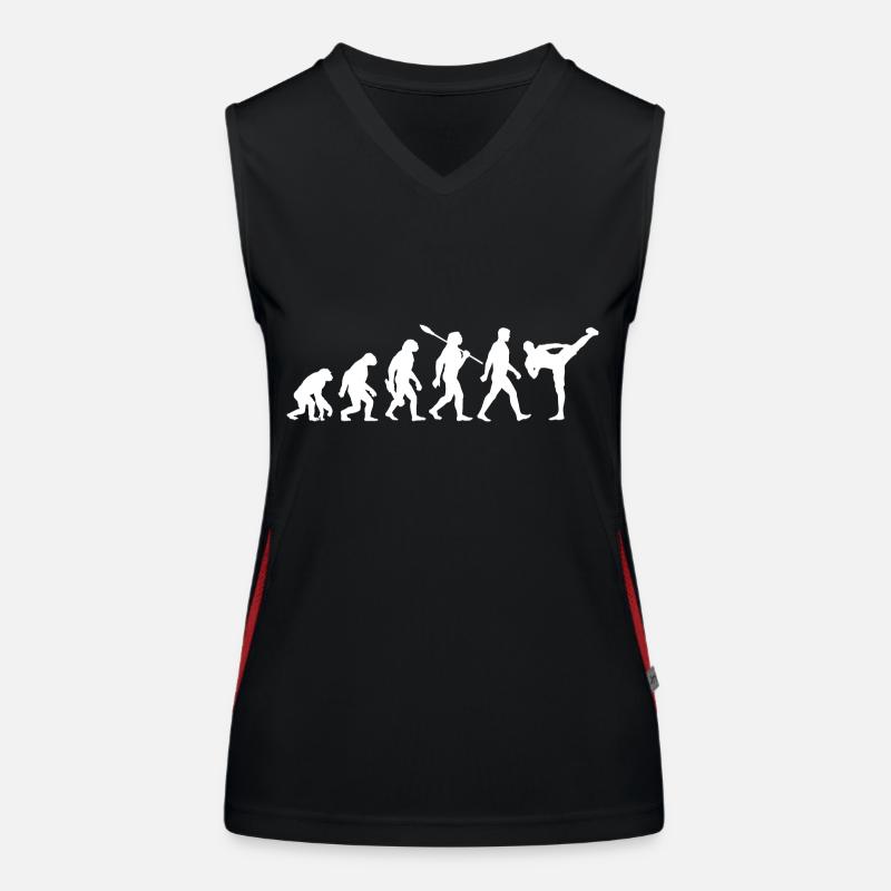 Evolution - MMA - Martial Arts Women's Functional Contrast Tank Top