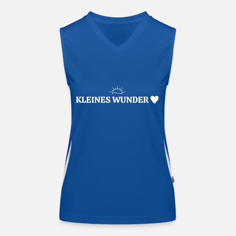 Kleines Wunder Funktionelles Kontrast-Tank Top für Frauen