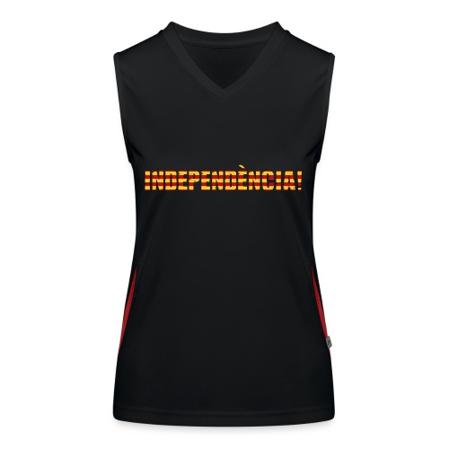 Catalonia independence - Women's Functional Contrast Tank Top
