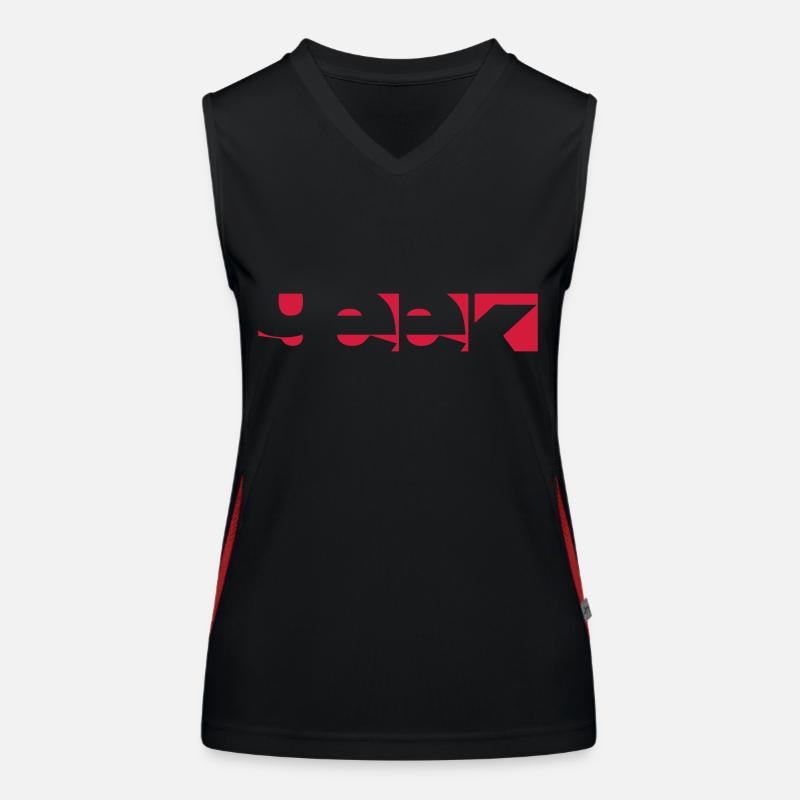 computer geek internet Funktionelles Kontrast-Tank Top für Frauen