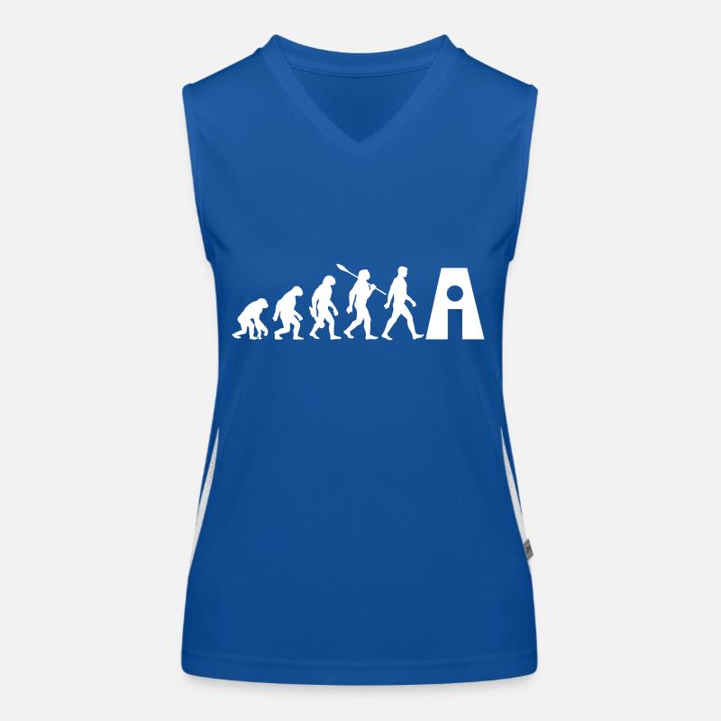 Evolution - Artificial Intelligence - AI Women's Functional Contrast Tank Top