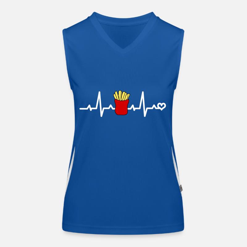 Frites Débardeur respirant contrasté Femme