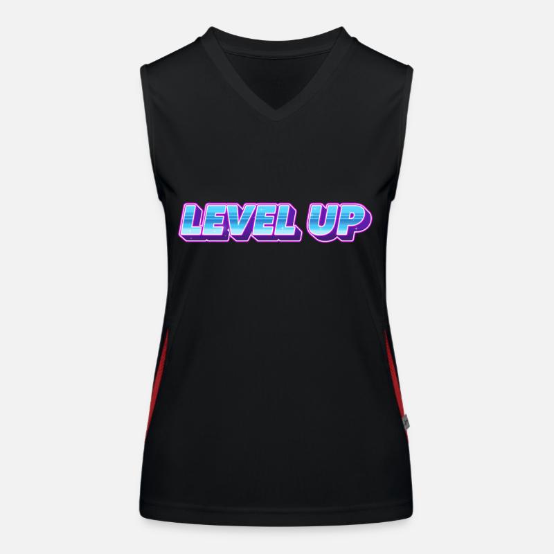 level up Funktionelles Kontrast-Tank Top für Frauen