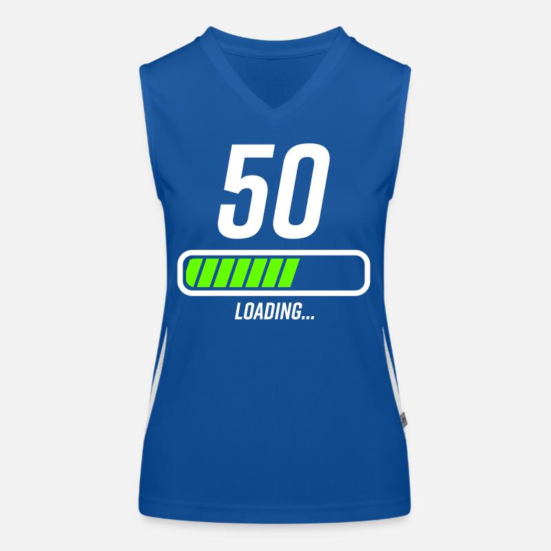 50th Birthday Loading Loading Beam Women's Functional Contrast Tank Top