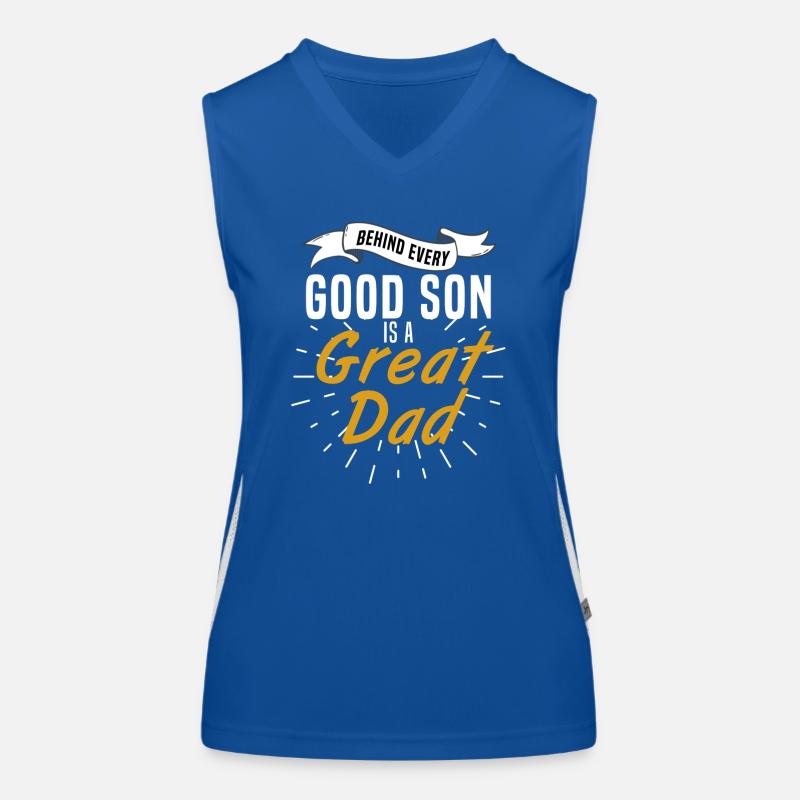Great Dad Women's Functional Contrast Tank Top