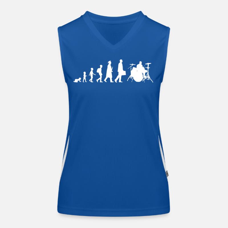 Drummer Evolution Women's Functional Contrast Tank Top