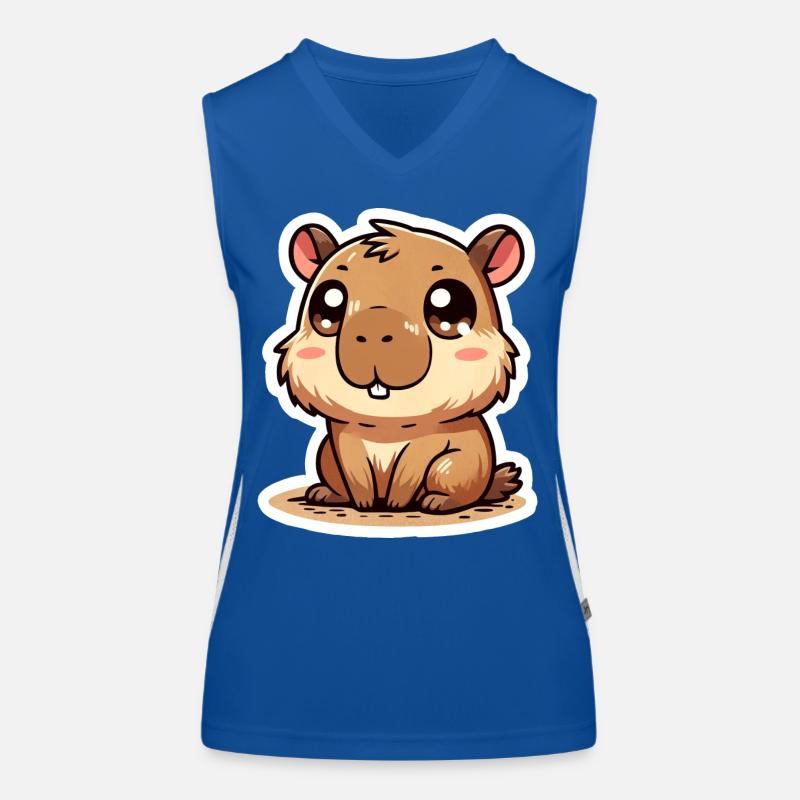 Capybara Débardeur respirant contrasté Femme