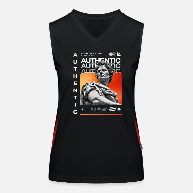 Authentique Débardeur respirant contrasté Femme