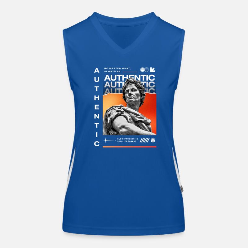 Authentique Débardeur respirant contrasté Femme