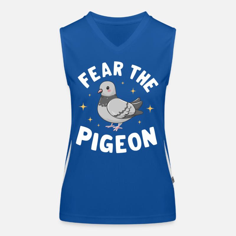 Taube Tauben Tier Vogel Funktionelles Kontrast-Tank Top für Frauen