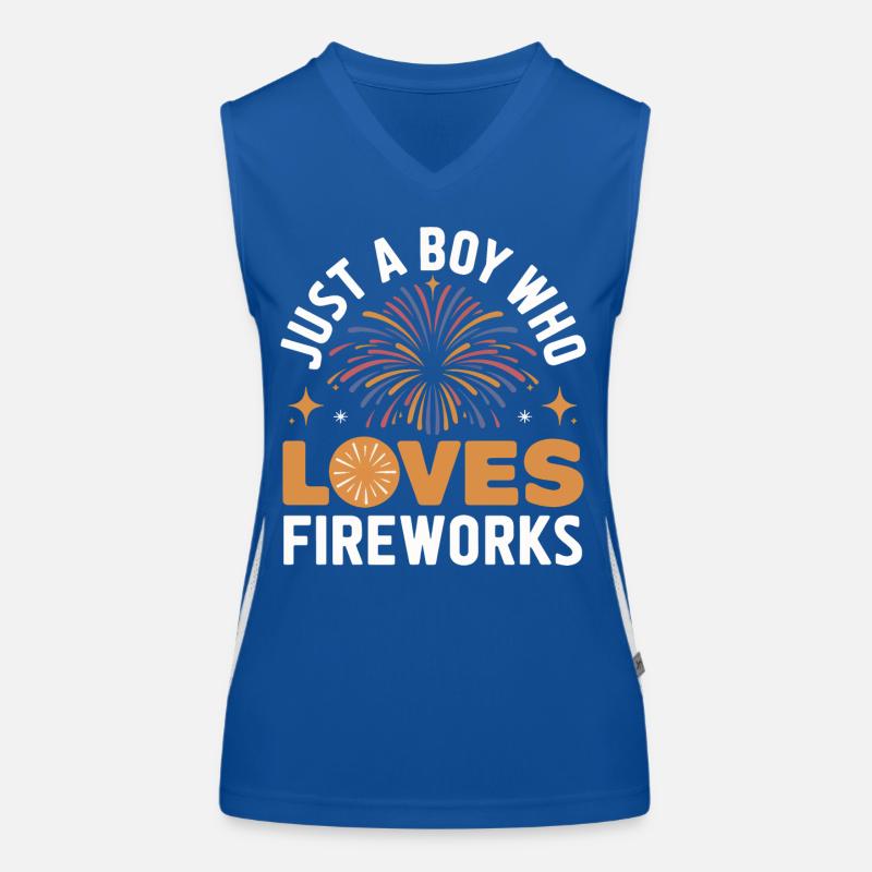 Pyrotechnics Fireworks Pyrotechnics Women's Functional Contrast Tank Top