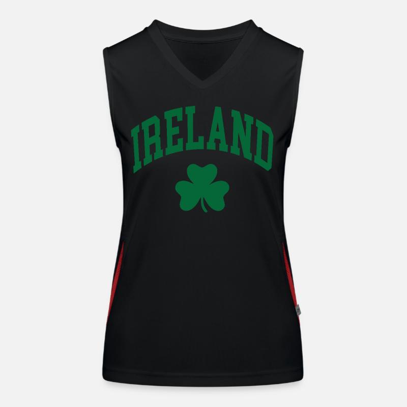 Trèfle d’Irlande Débardeur respirant contrasté Femme